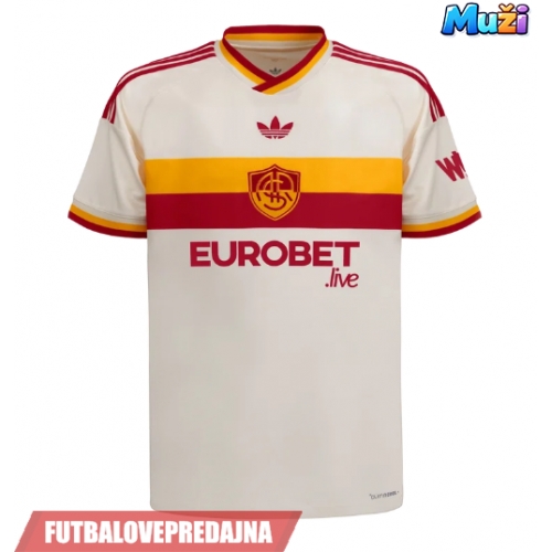Lacne Muži Futbalové dres AS Roma Paulo Dybala #21 2026-27 Krátky Rukáv - Preč